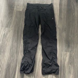 Lululemon Dance Studio, Unlined, Black, Sz 8